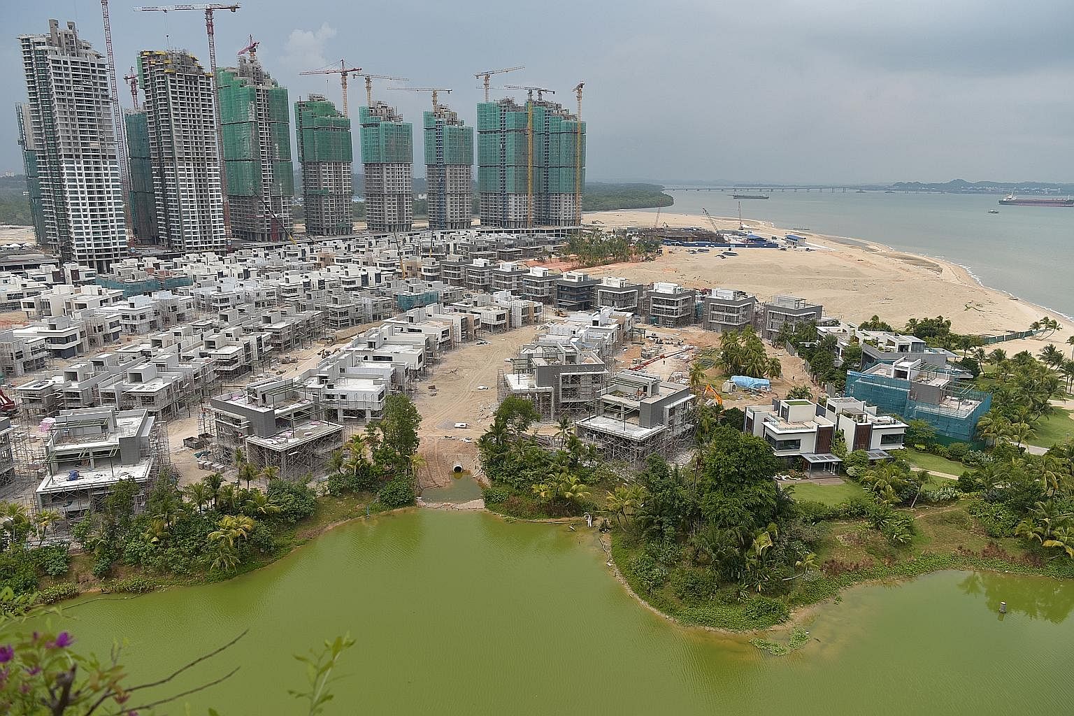 Forest City - a mixed-use development with homes, offices and shops on four artificial islands in Johor - is set to be built over 30 years. About 20,000 units were launched for sale by the end of last year, of which about 18,000 were sold.