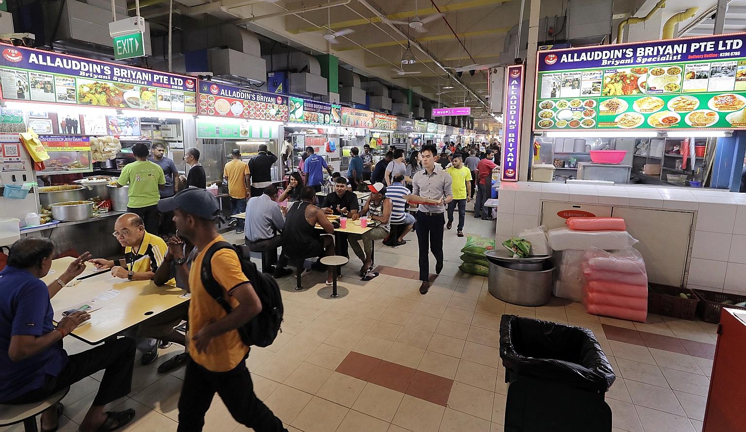 The $5,001 bid for a Tekka Market and Food Centre stall was the highest successful bid received at the food centre, and almost four times more than the average rent for a stall there.