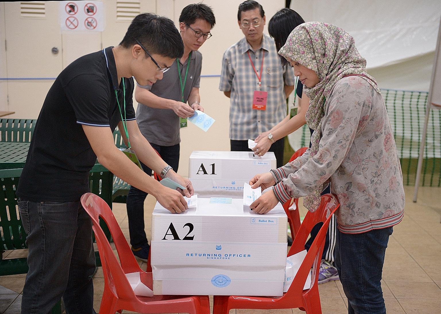 The Parliamentary Elections (Amendment) Bill, introduced in Parliament yesterday, proposes that election officials can abandon the vote count for an affected polling station when a sealed ballot box is lost or destroyed before the ballots can be coun