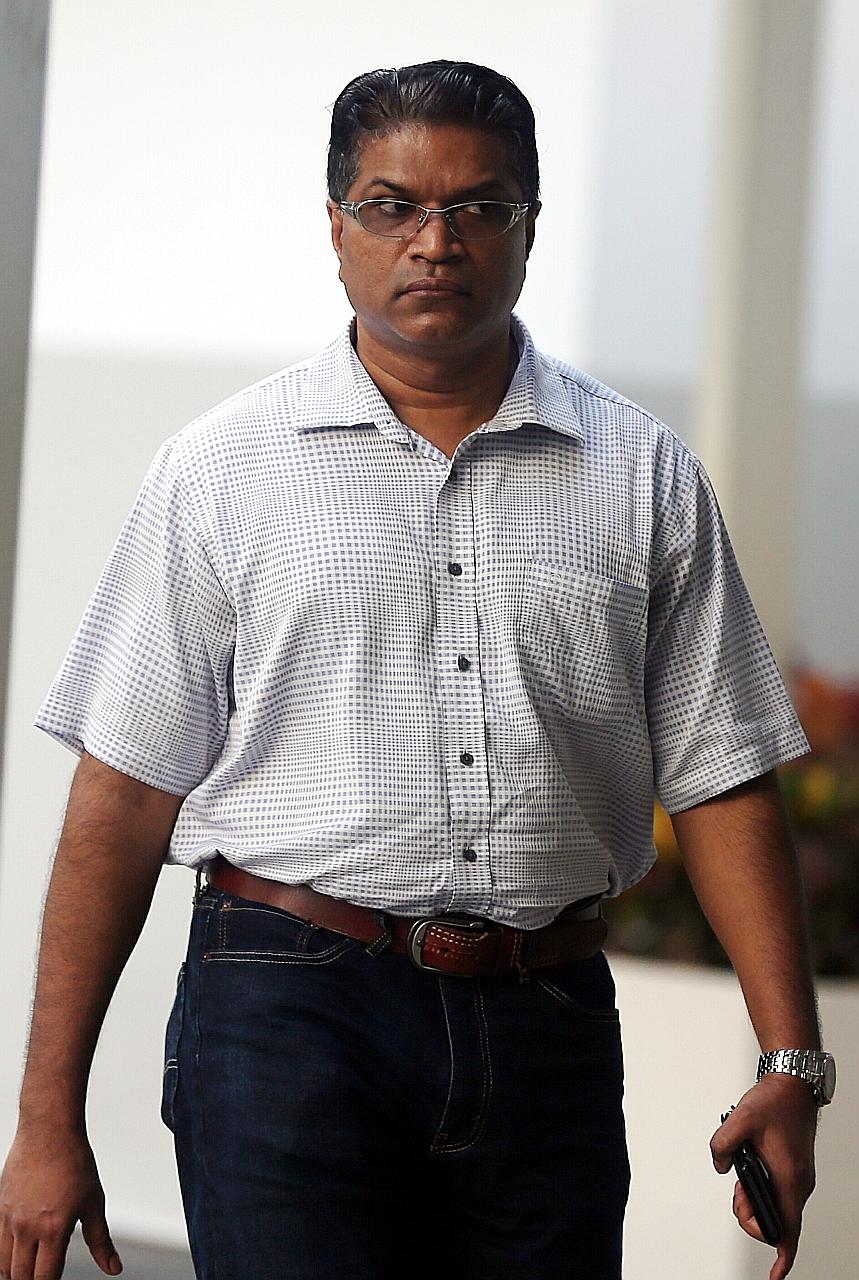 Jeevan Arumugam, 48, pleaded guilty on Aug 13 to five cheating charges involving $48,450.