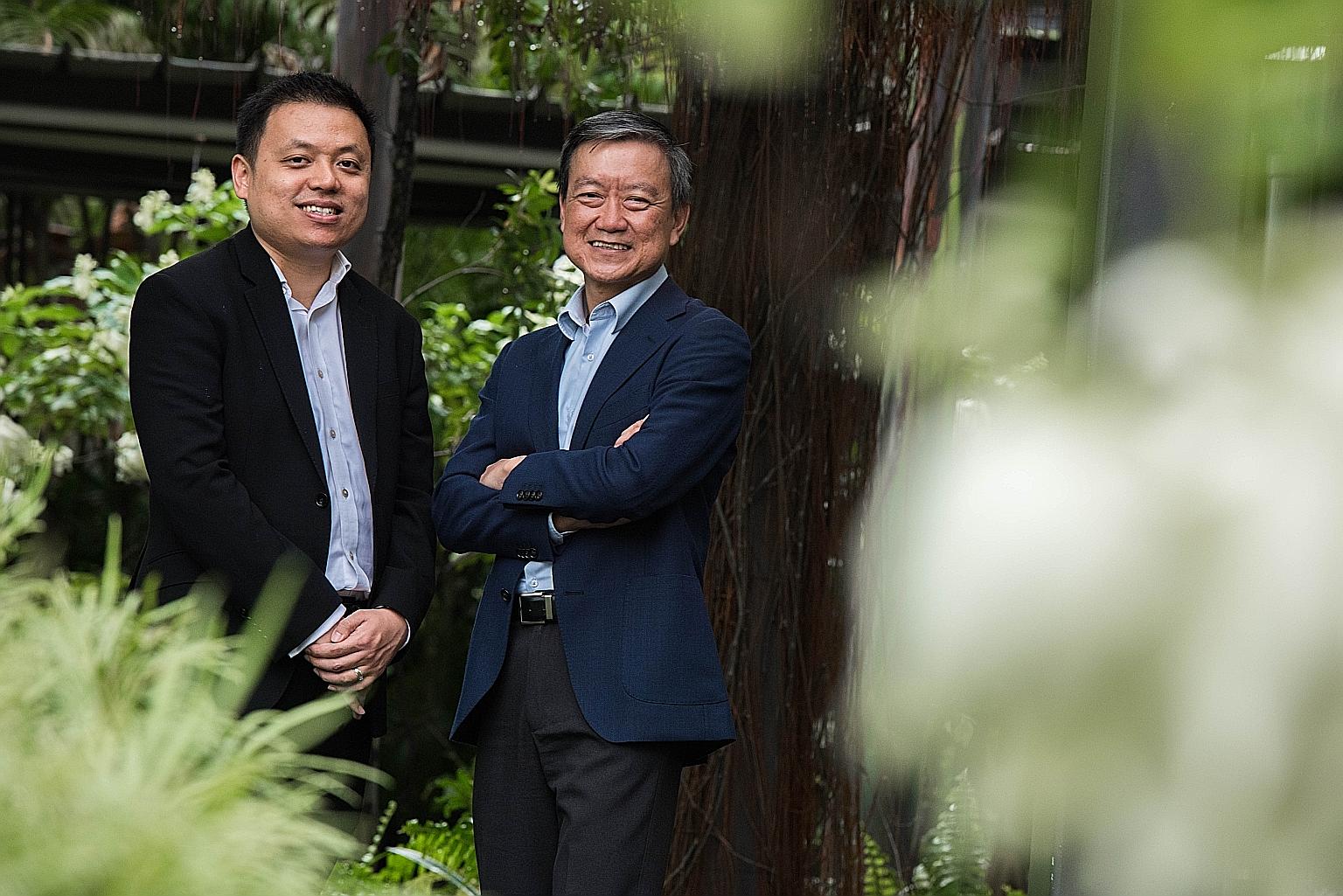 Lawyer Haryadi Hadi (left), 35, and chartered accountant Francis Chan, 56, are registered professional deputies. Professional deputies and donees must not be related to the person they are acting on behalf of, to avoid any conflict of interest.
