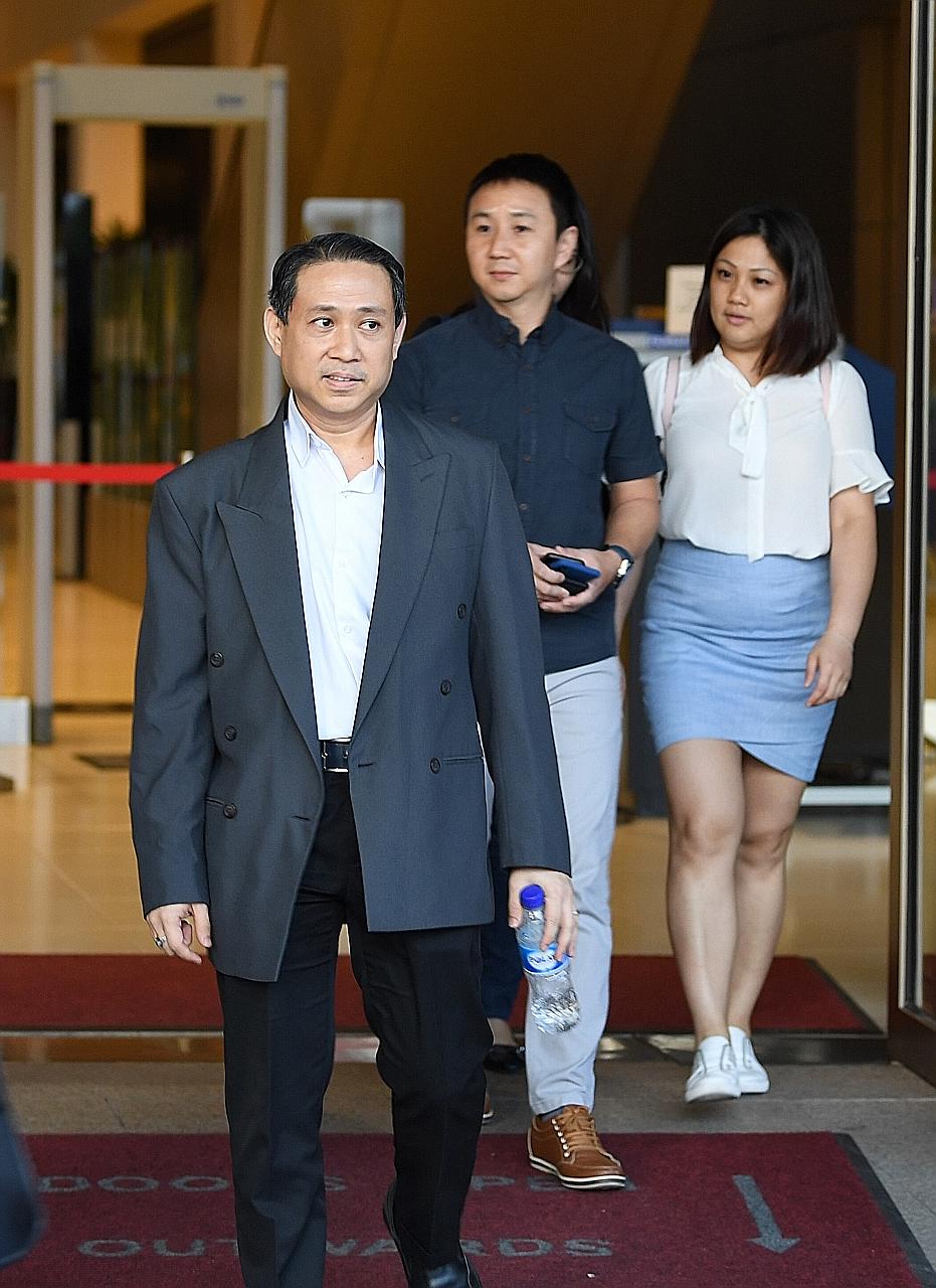 Mr Henry Arianto, IHiS deputy director of product management and delivery in the clinical care department, leaving the High Court yesterday. The SingHealth cyber attack was discovered and halted on July 4, but it was only after Mr Arianto ran some te