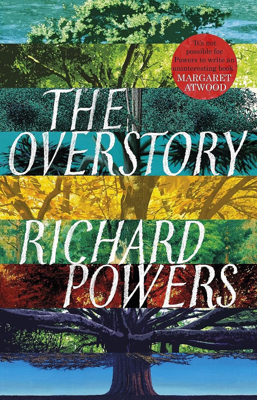 The Overstory (above) by Richard Powers (left) drives home the point that trees are not objects to be mindlessly used and abused.