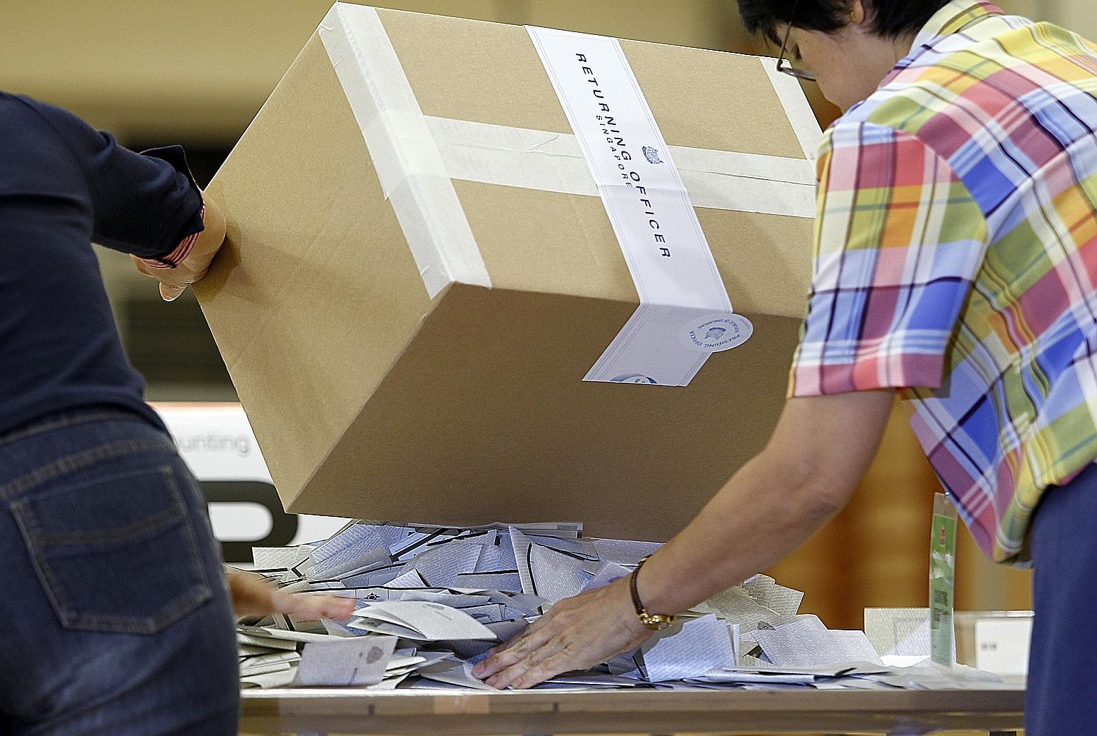 The new law lays out, among other things, what to do when ballot papers are lost or destroyed. It will ensure the integrity of the election process, said Trade and Industry Minister Chan Chun Sing.