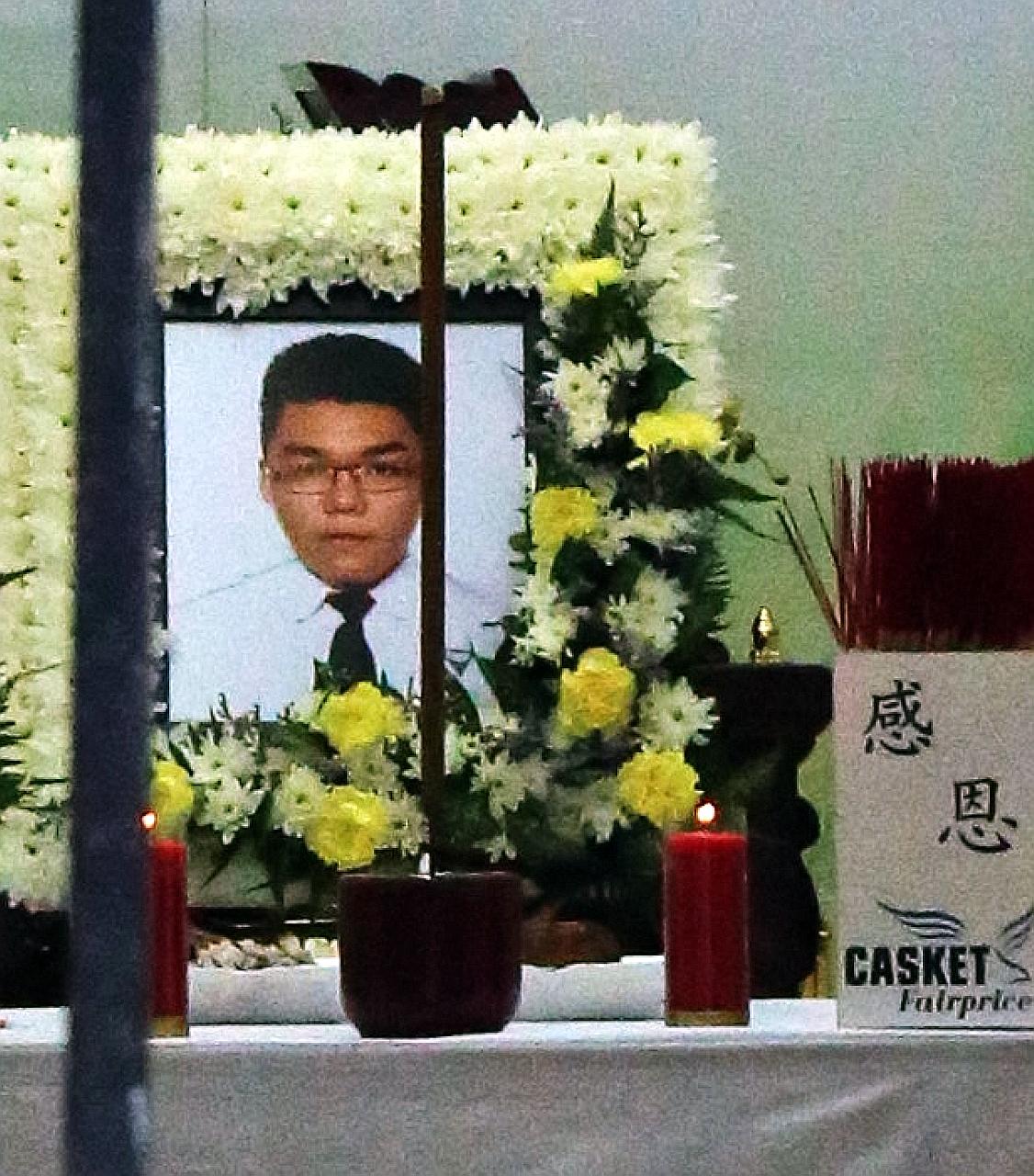 Tan Yao Bin died in November 2016 after he was fatally electrocuted while showering at home.