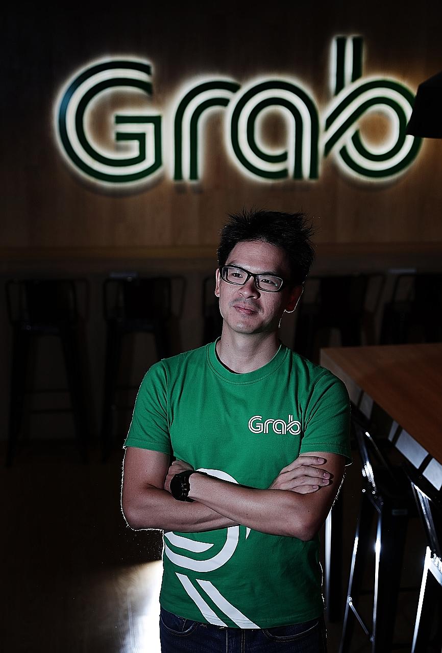 Mr Lim Kell Jay, head of Grab Singapore, says the aim is to be an "everyday super app" - where customers "will not only be able to book a ride, but order food, pay for stuff... all the things you typically do every day".