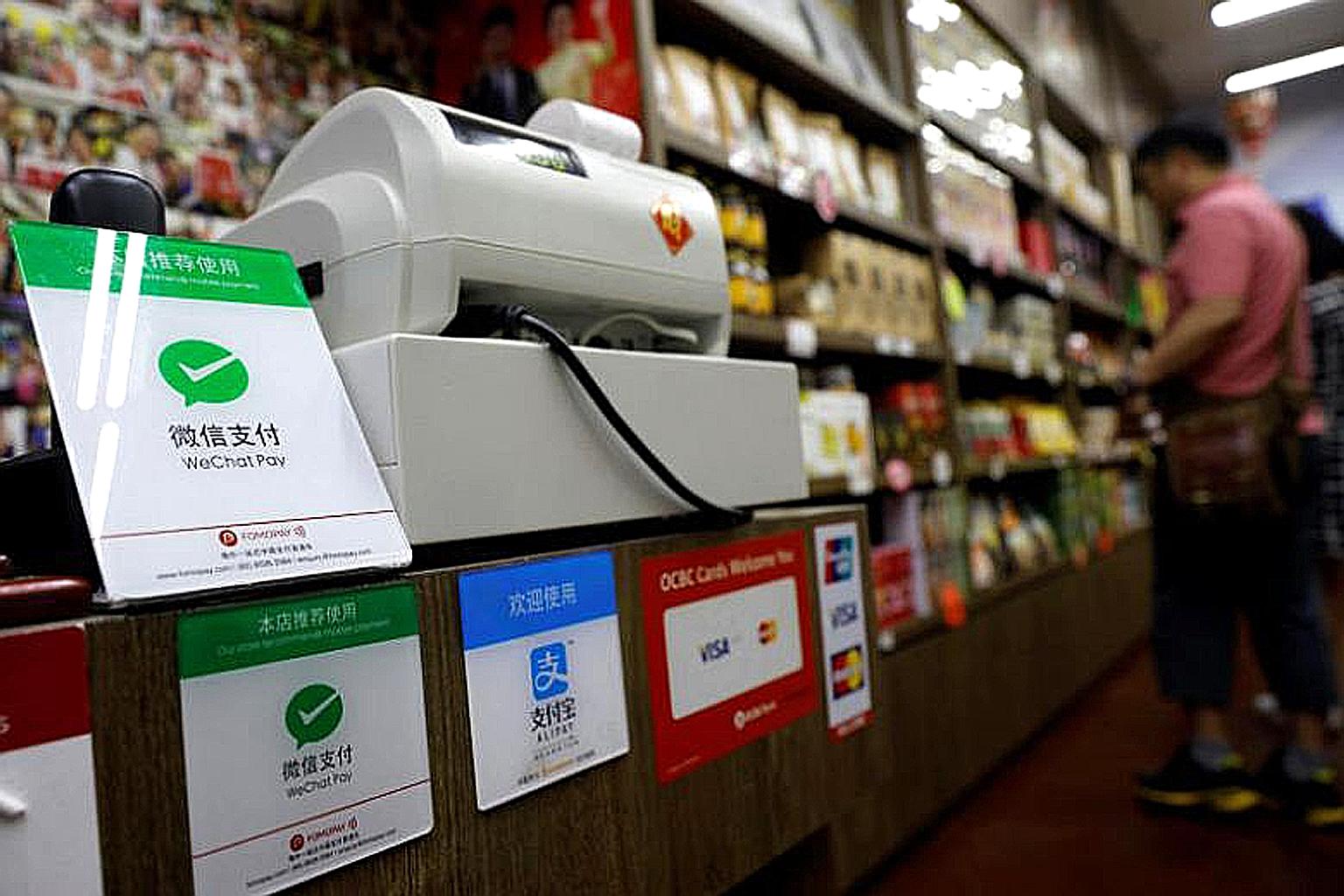 WeChat Pay is being piloted in Singapore at 7-Eleven and Guardian stores in Changi Airport, as well as in Orchard Road and Chinatown.
