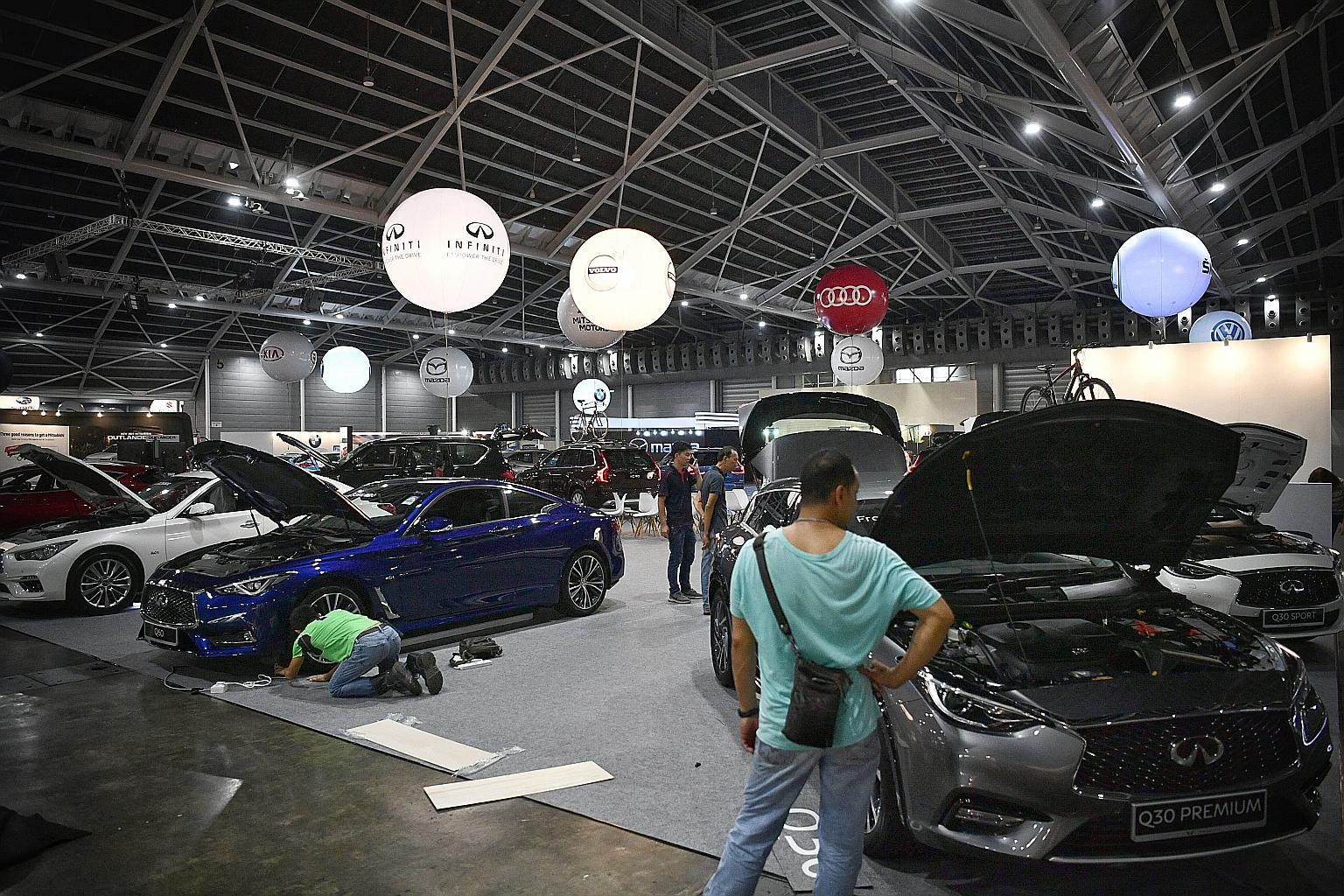 More than 40 companies will be at retail bazaar Cars@Expo, which will take place at Singapore Expo Halls 5 and 6 this weekend.