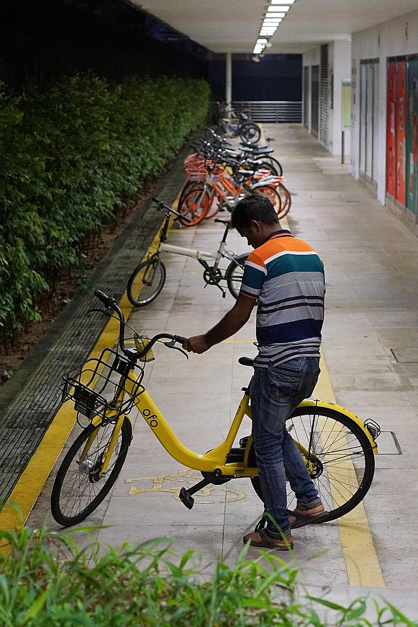 Ofo was granted a maximum fleet size of 25,000 bicycles - "much lower" than what it first applied for. But it subsequently asked to operate 10,000 bikes instead, and LTA agreed.