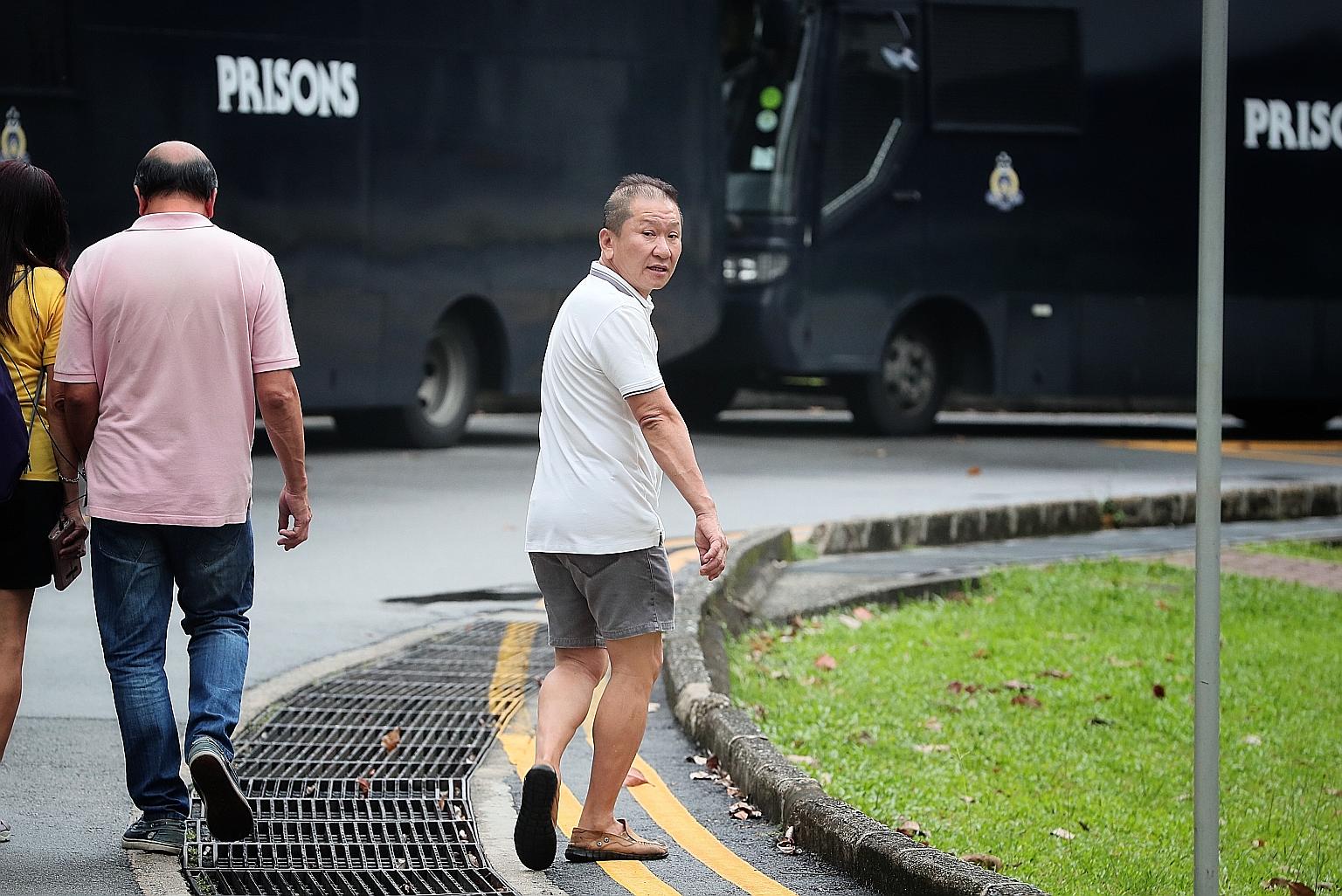 Ong Boon Sim slashed the victim once on his left thigh with a cleaver. He fled to Johor Baru after learning that his victim had died following a separate stabbing.