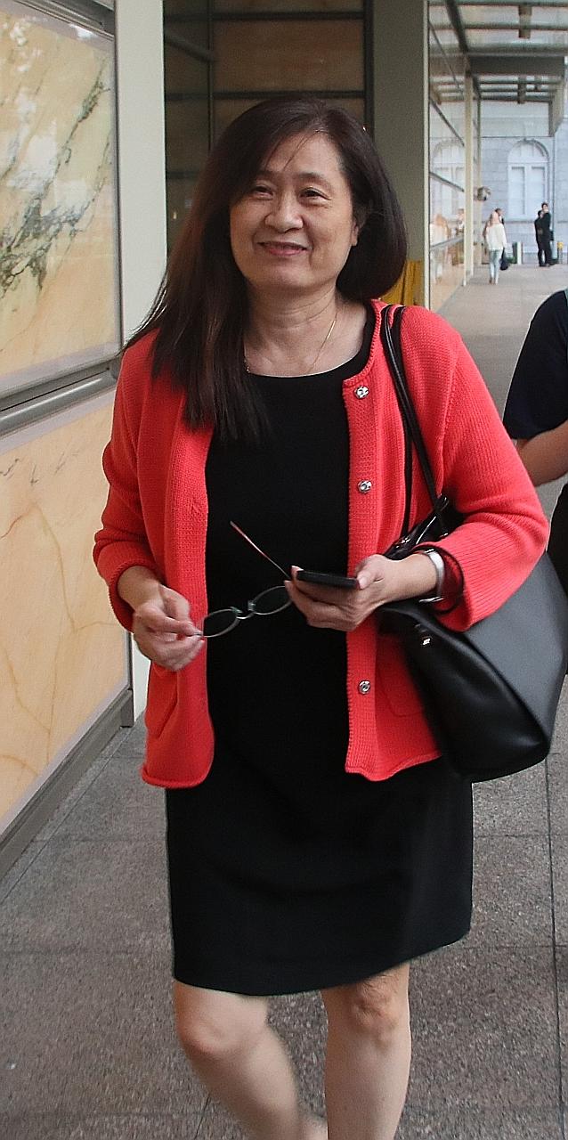 Ms How Weng Fan (above) said yesterday that they had been in a political situation and a new MP like Ms Sylvia Lim would not have been able to handle a situation in which all the government bodies were coming at AHTC.