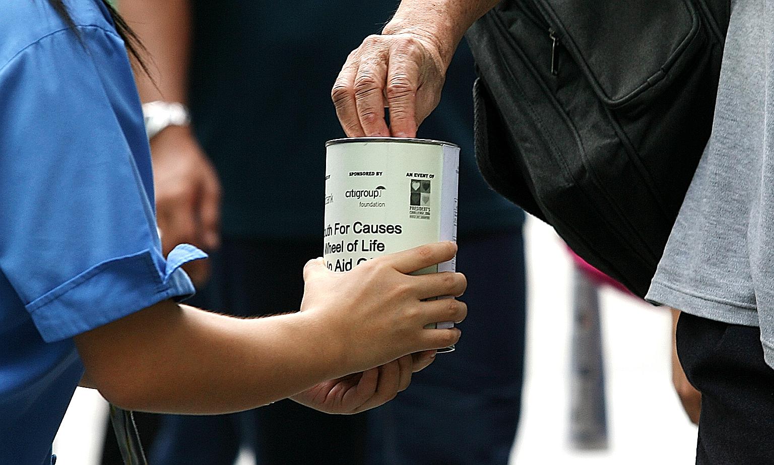 Only 25 per cent of those polled in Singapore in 2016 had volunteered, compared with 39 per cent of those interviewed last year - an increase described as "quite remarkable" by a spokesman for British charity, Charities Aid Foundation, which released