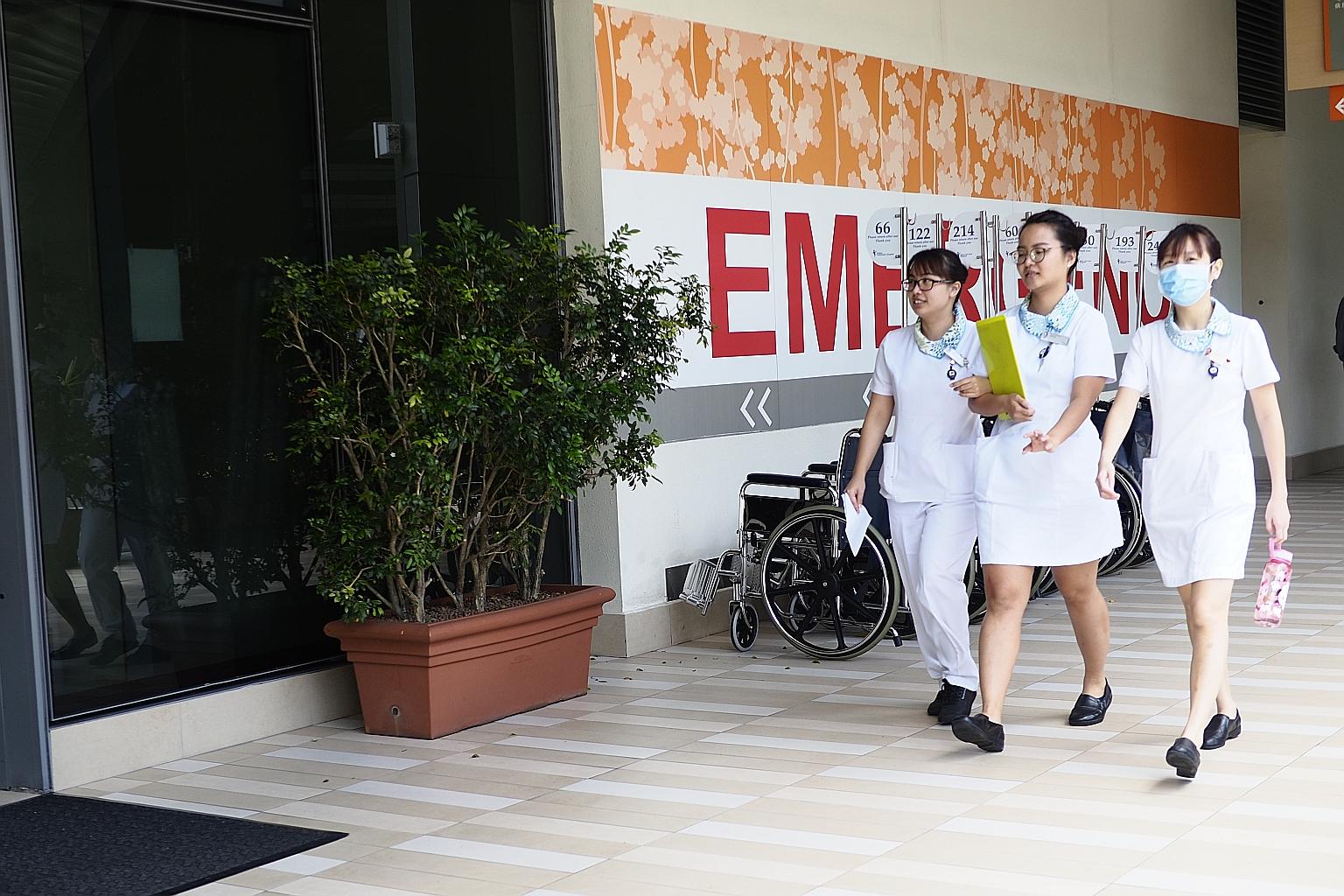 Since July 15, patients admitted to a community hospital from a public hospital's emergency department have been covered under MediShield Life. They can claim up to $350 a day, the prevailing inpatient limit for community hospitals.