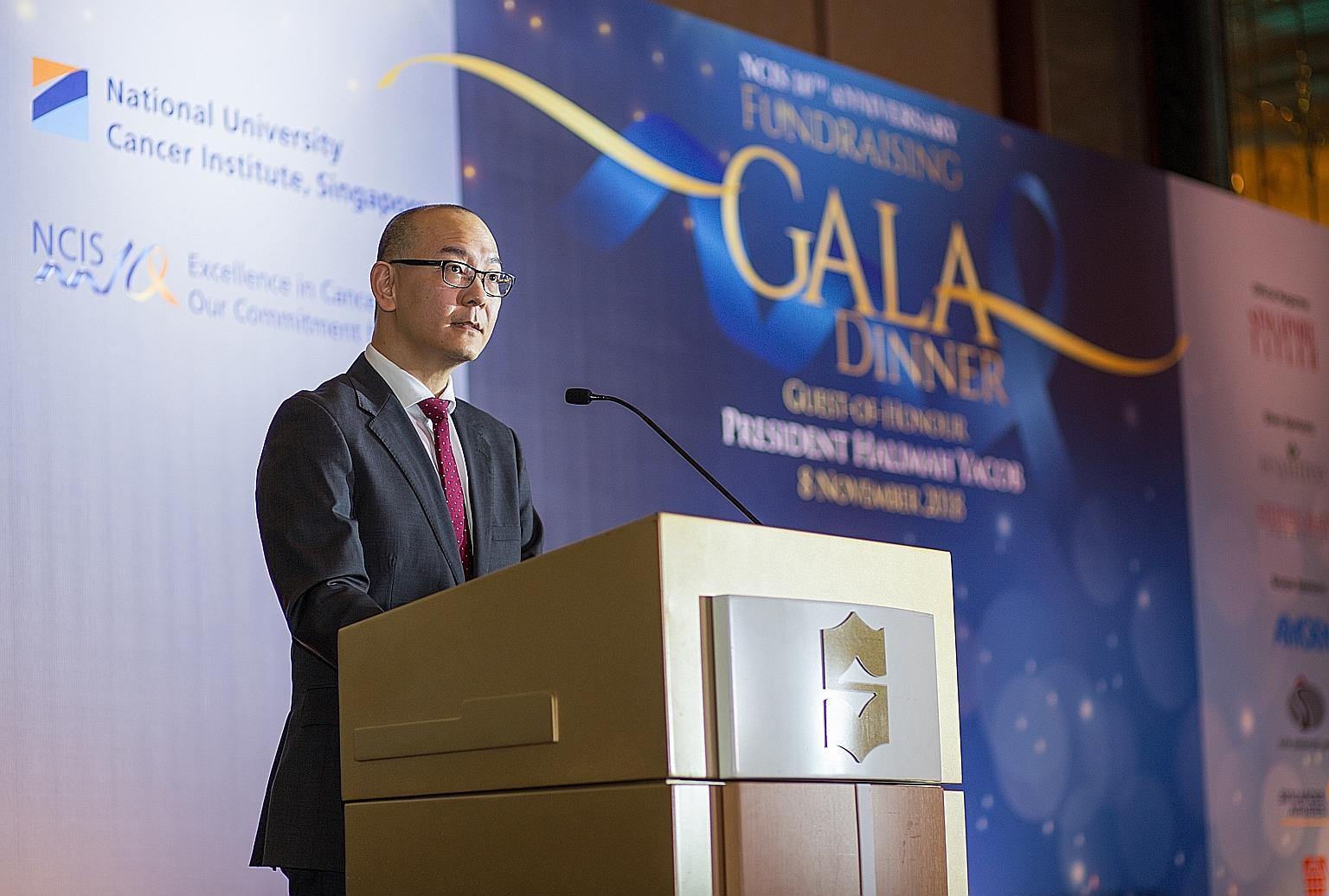 National University Cancer Institute Singapore director Chng Wee Joo says the new app will be made available to 200 breast and colorectal cancer patients by the second quarter of next year, with plans to roll it out to more.