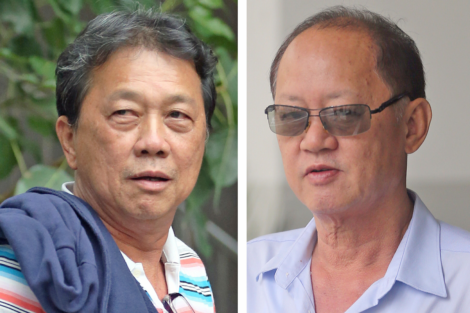 Prosecution witness Tay Eng Chuan (left) said the $20,000 remittance arranged by his business partner Chia Sin Lan (below) was "inappropriate". It was sent to China for the mistress of a town council's former general manager.