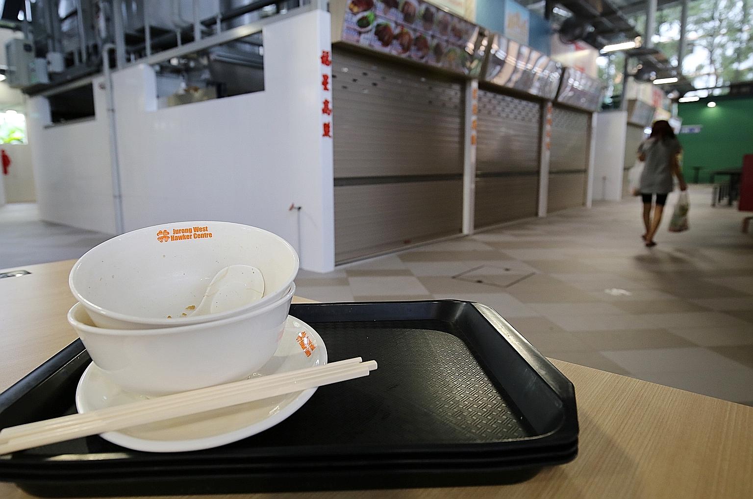 The centralised dishwashing service has helped stallholders to address the need to hire assistants, pay additional water charges or manage an inventory of crockery and cutlery, says Senior Minister of State for the Environment and Water Resources Amy