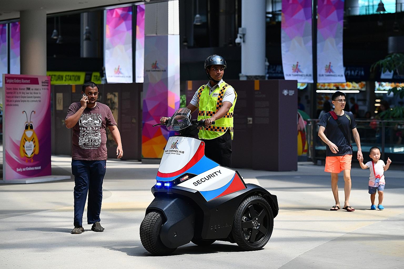 The report by the Security Tripartite Cluster released yesterday also made calls to emphasiseskills and competencies by moving towards skills-based progression criteria for security officers.