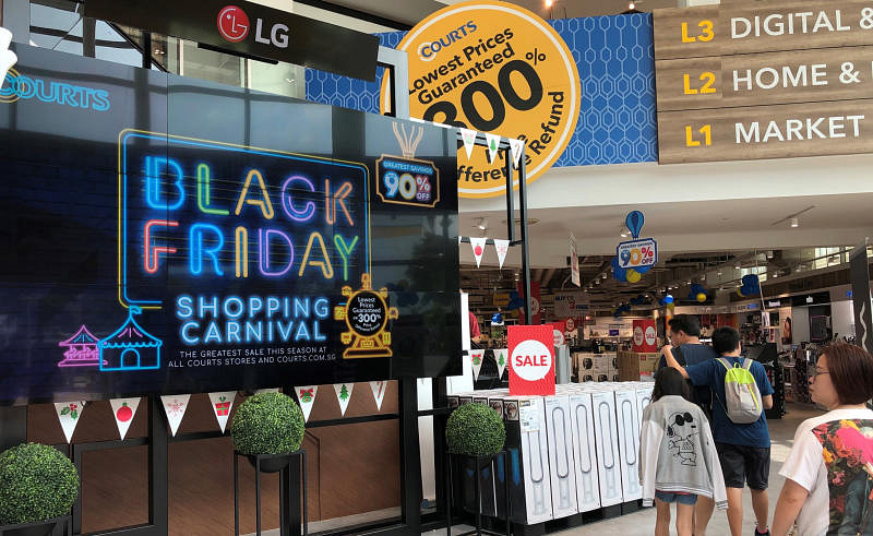 Black friday sale 2018 singapore