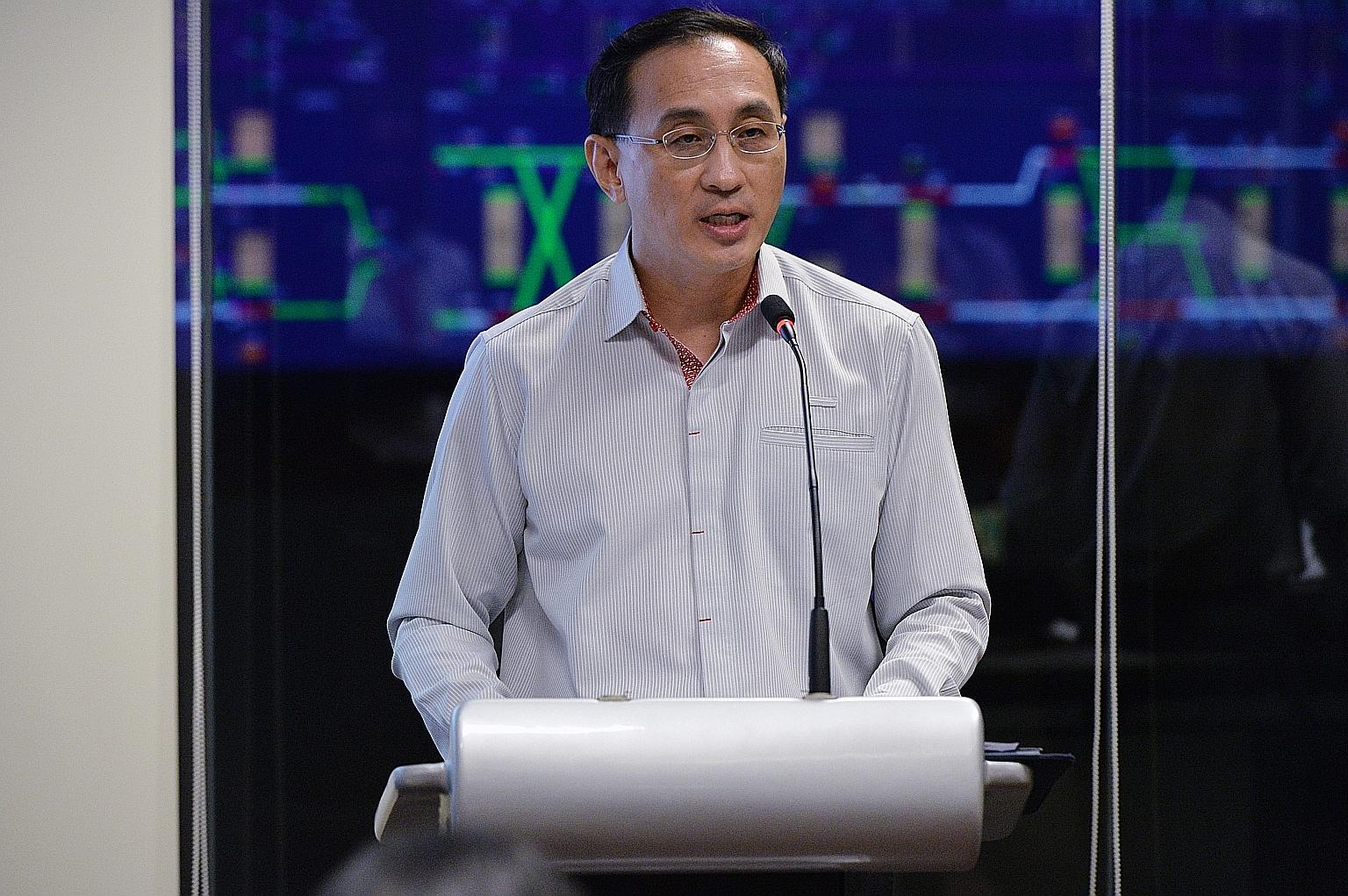 Mr Desmond Kuek is listed as the firm's founder; two former military men are managing directors.