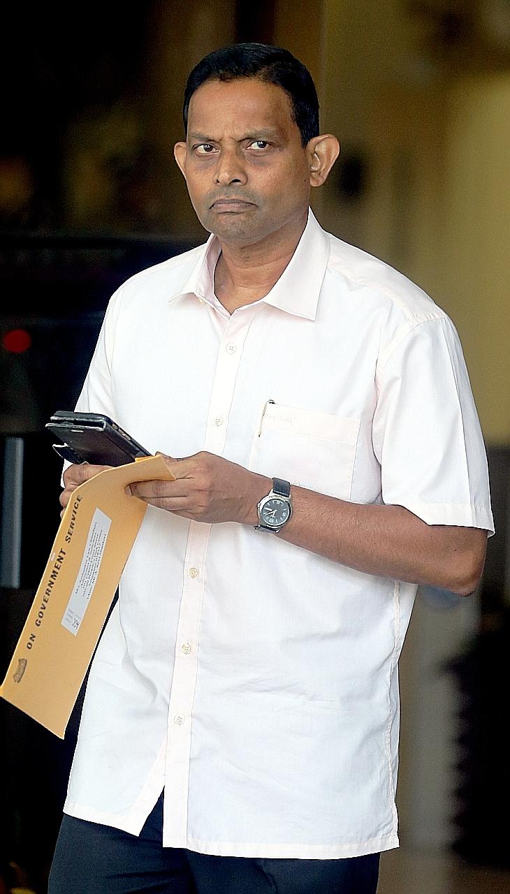 Mr Kangatharan Ramoo Kandavellu had admitted that he made false declarations to the tax authorities in 2014.