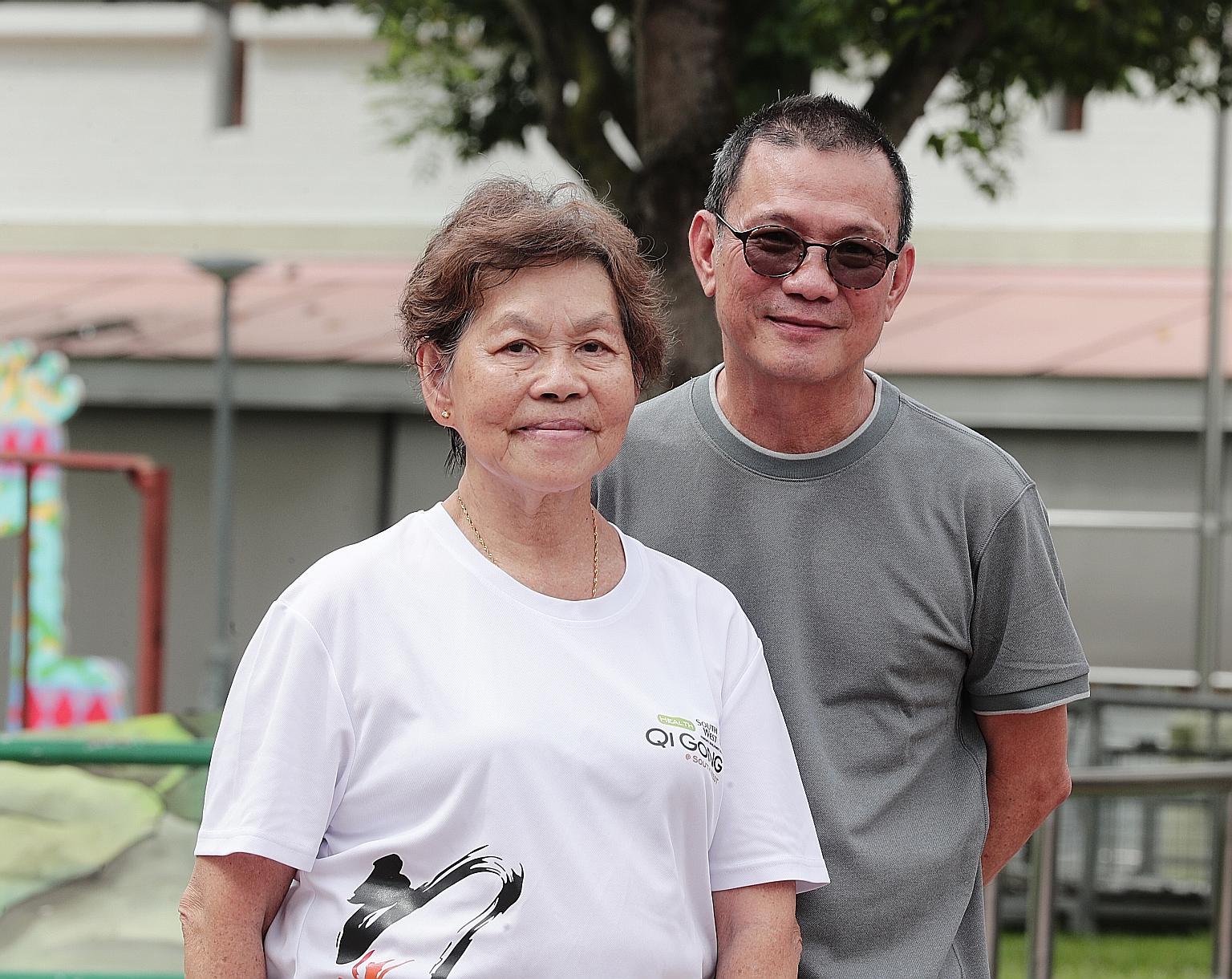 South West CDC's new initiatives aim to help caregivers like Madam Teo Ino Neo, 71, and Mr Richard Ashworth, 64. Its South West Caregiver Support Fund offers interim financial aid, while caregivers will benefit from a reference guide, and a workplace