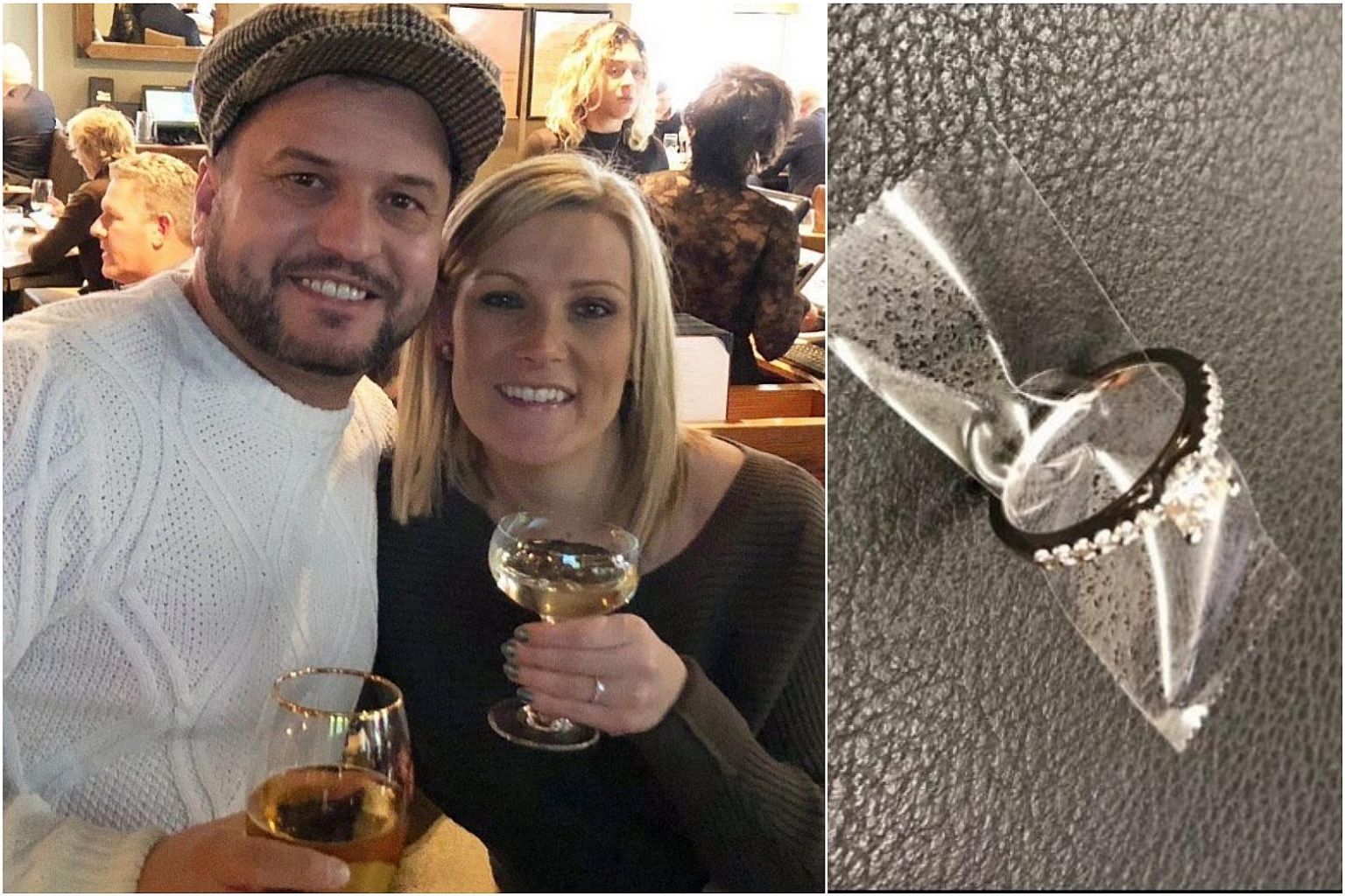 New York City cops find couple who lost engagement ring down Times ...