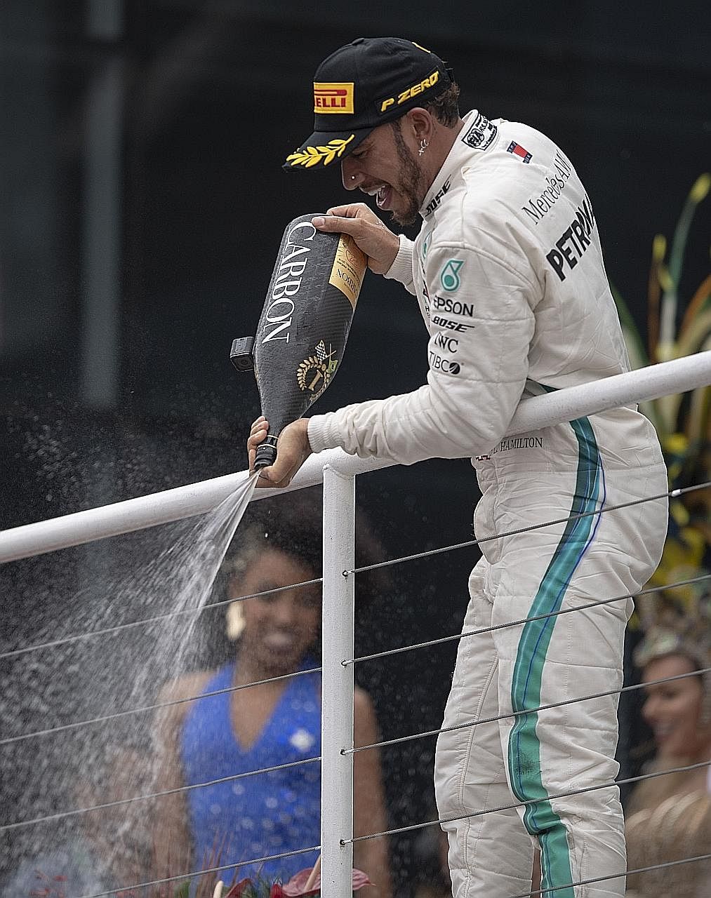 Mercedes driver Lewis Hamilton has backtracked on his comments but they have gone viral on social media.