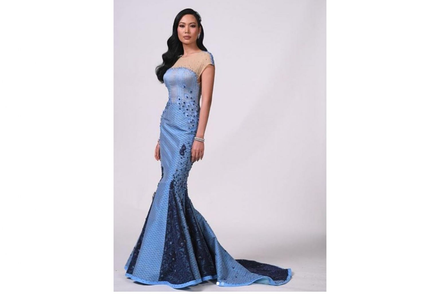 blue dress youtube YouTube host faces charges for criticising Thai princess's Miss Universe dress | Thailand