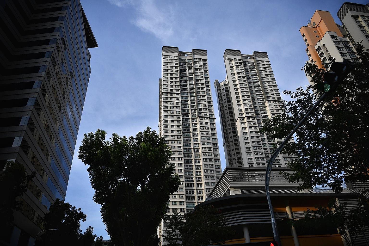 Blocks 9A and 9B Boon Tiong Road, which along with Block 10A are where the four flats that sold for over $1 million are located. The four-room flats are replacement flats built under Sers and less than three years old. Experts say their long lease, g