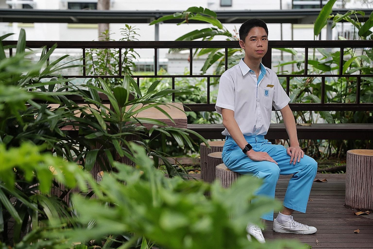 Ryan Lu was diagnosed with profound hearing loss in both ears at birth and had surgery at age two to insert an implant. He failed his exams as a Primary 1 pupil at St Stephen's School when he did not know how to read. He has come a long way since, re