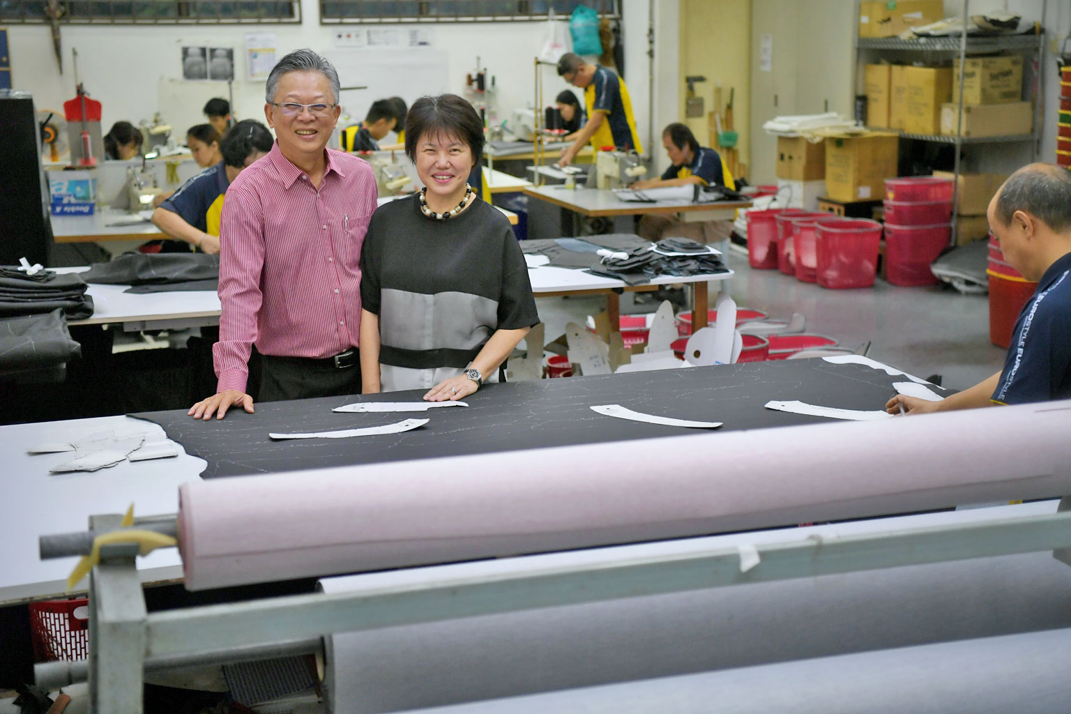 Tomo Holdings founder and chief executive David Siew and executive director Lee Lai Fong, who is his wife. The Hong Kong-listed group reported unaudited net earnings of $3.1 million on turnover of $13.2 million for the first three quarters to Sept 30