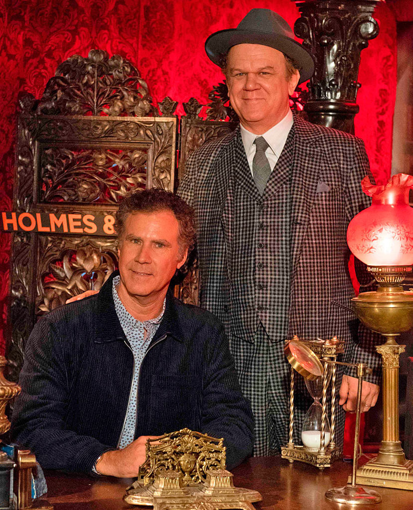 Will Ferrel (left) and John C. Reilly both received worst acting nods for their roles in Holmes & Watson.