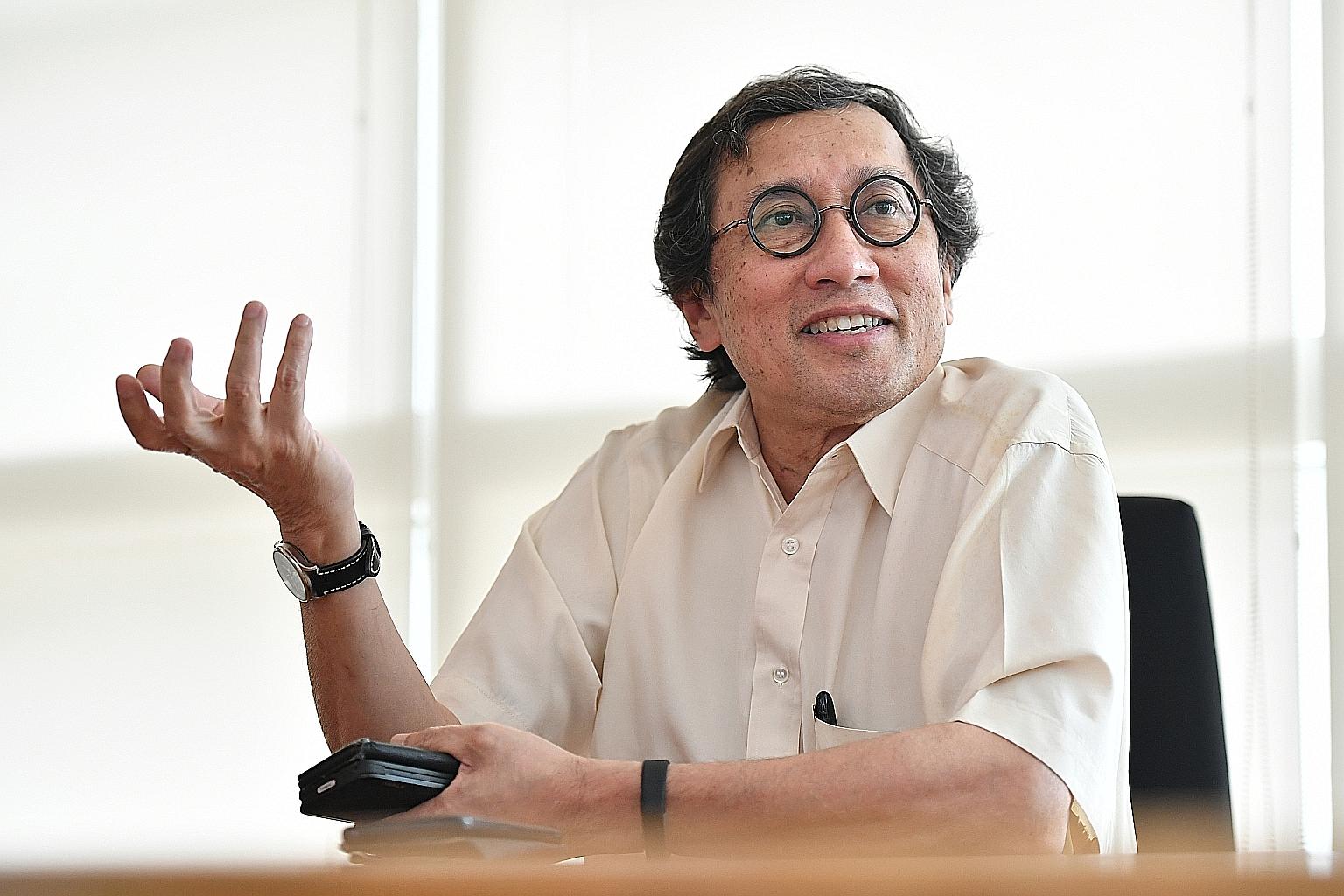 Retired diplomat Bilahari Kausikan chairs the National University of Singapore's Middle East Institute, which is holding a two-day conference at Goodwood Park Hotel next month on China's Belt and Road Initiative in the Middle East.