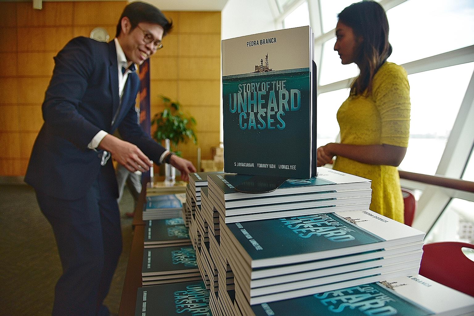 Pedra Branca: Story Of The Unheard Cases, shows how Singapore prepared to counter Malaysia's applications for a revision and interpretation of the 2008 International Court of Justice ruling that gave Singapore sovereignty over Pedra Branca.