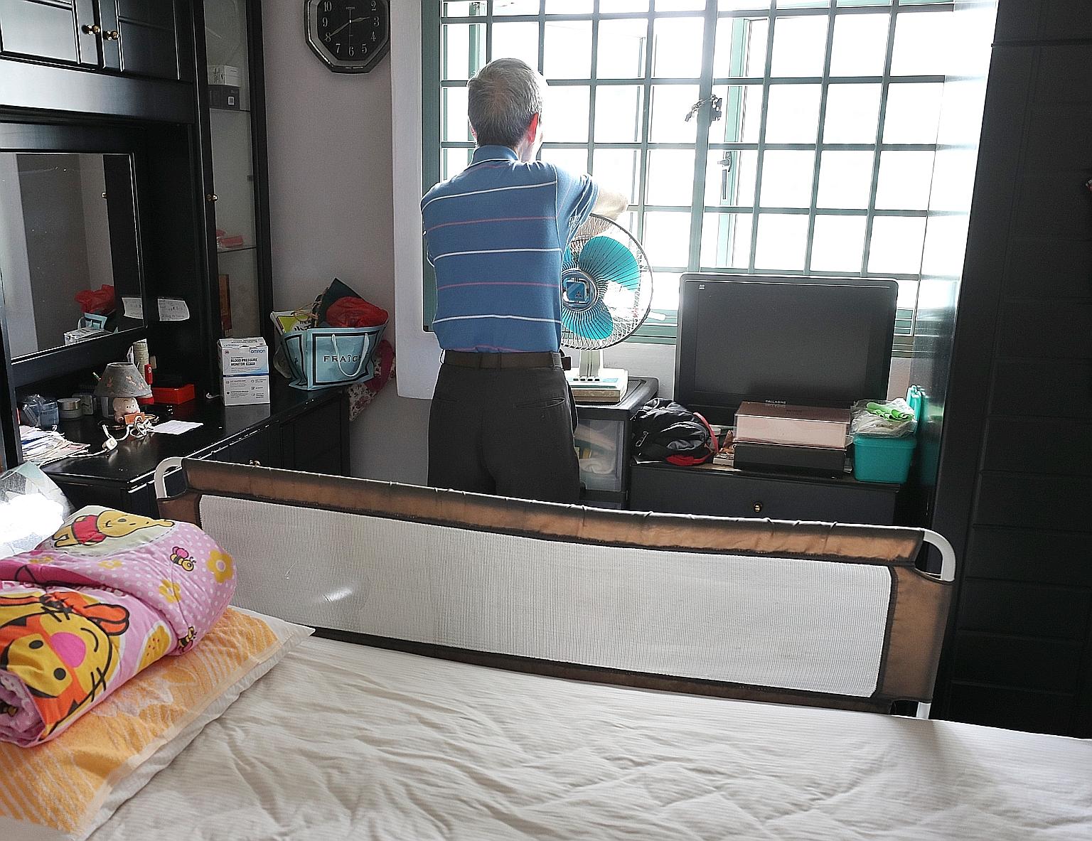 Retiree Cheung Kau's dreams at night often involve intense - and even violent - movements, a far cry from his cordial and pleasant demeanour in the day.