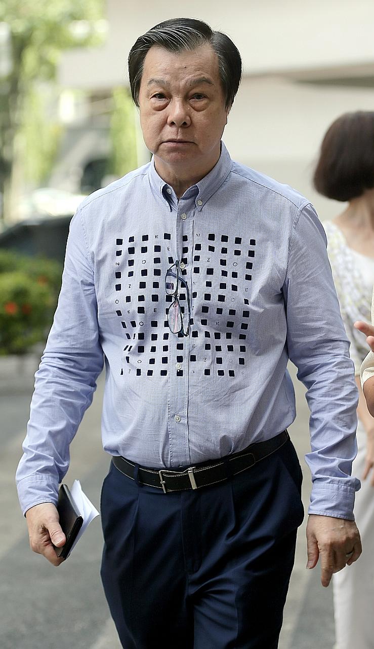 Richard Tiang Teng Hoong, 69, was said to have used the bank accounts of his employers as his "personal piggy bank" .