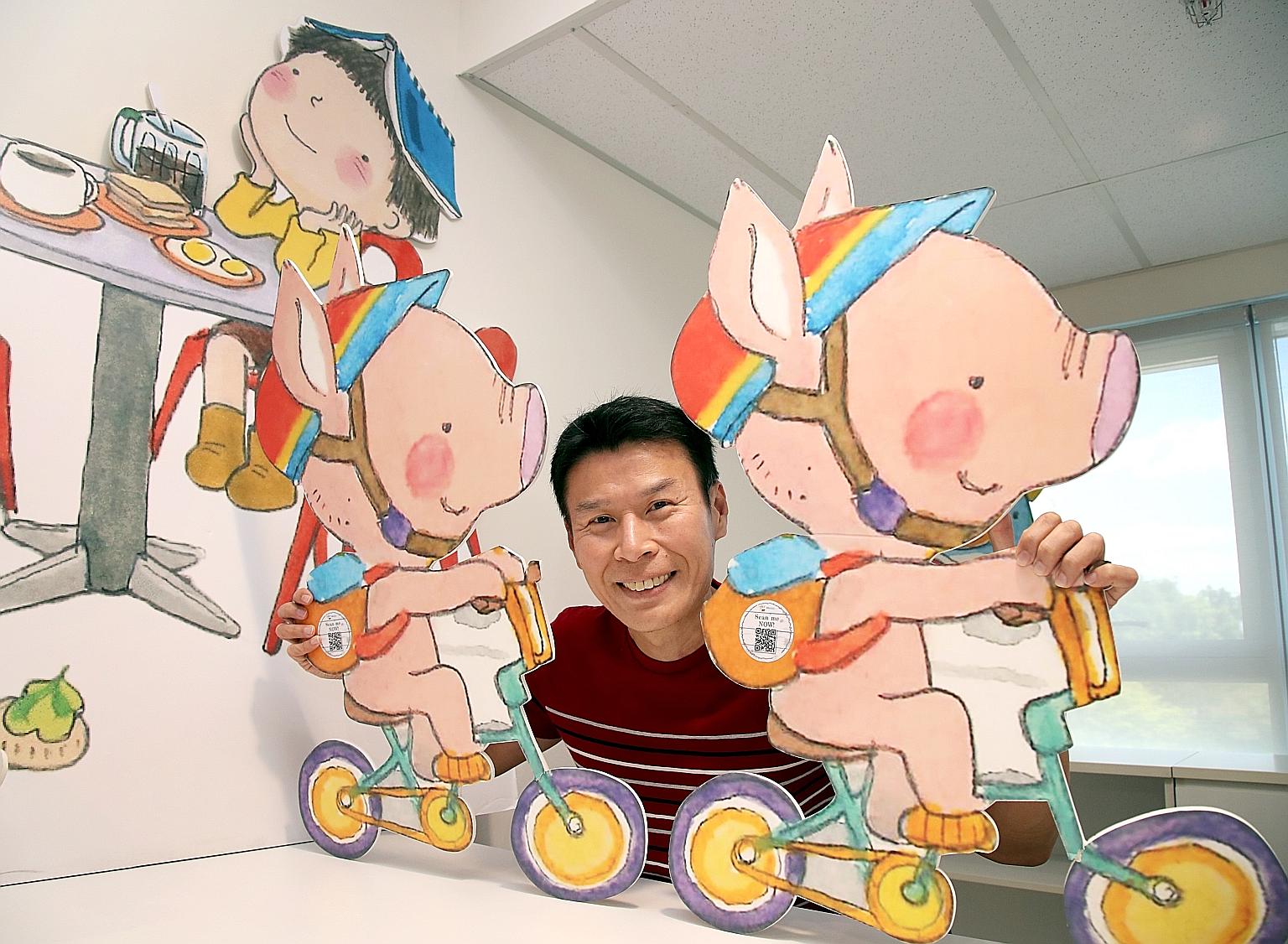 Illustrator Lee Kow Fong has signed a memorandum of understanding with the Chinese Media Group (CMG) of Singapore Press Holdings for a two-year collaboration. Under the deal, he will be the first artist in residence at CMG and have his own studio at 