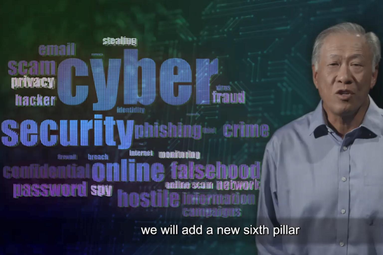 Digital Defence to be sixth Total Defence pillar, signalling importance ...