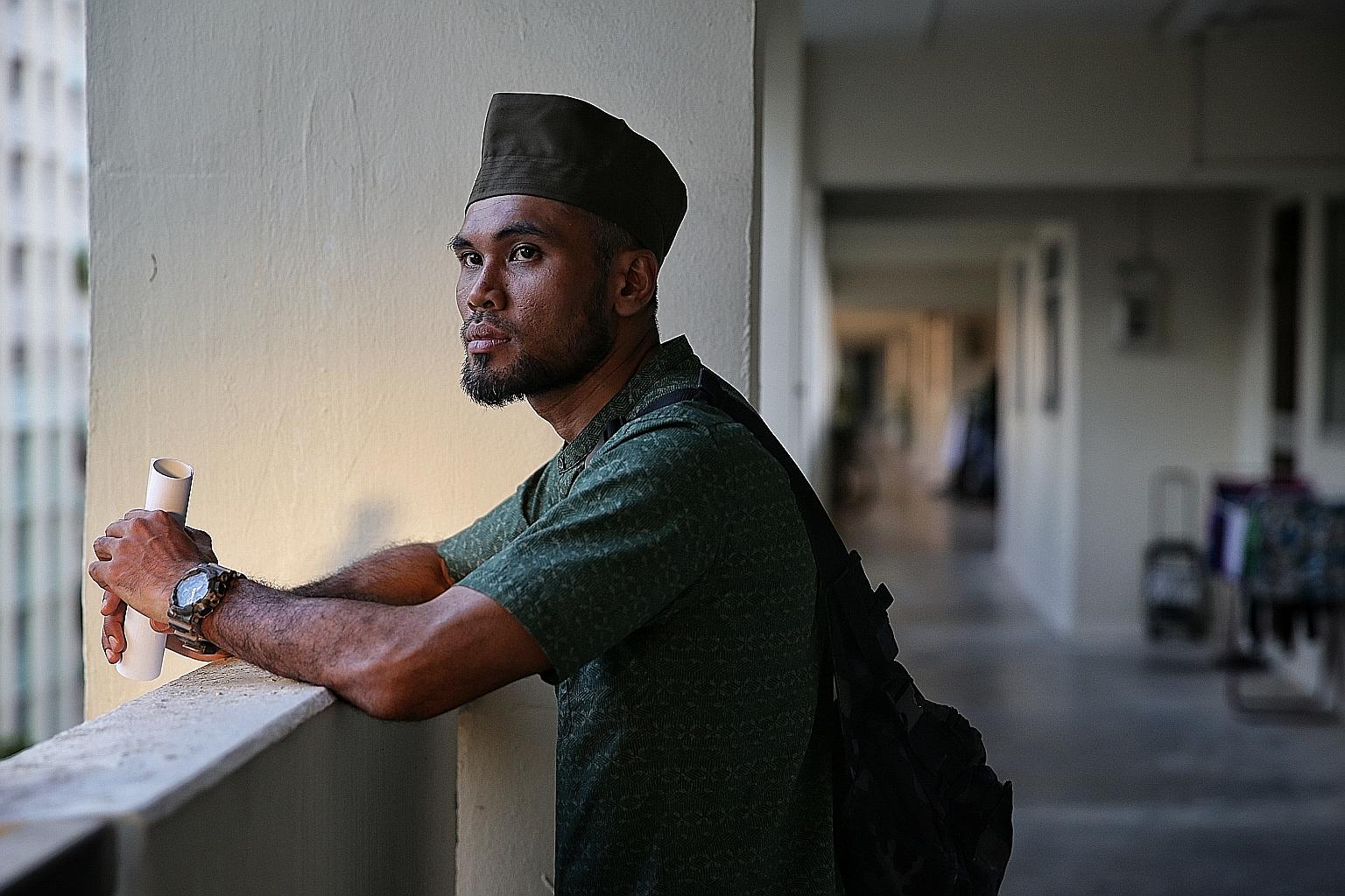 Mr Indra Shaiful made the painful decision to take his wife, Madam Salinah Mohamed, off life support on Valentine's Day.