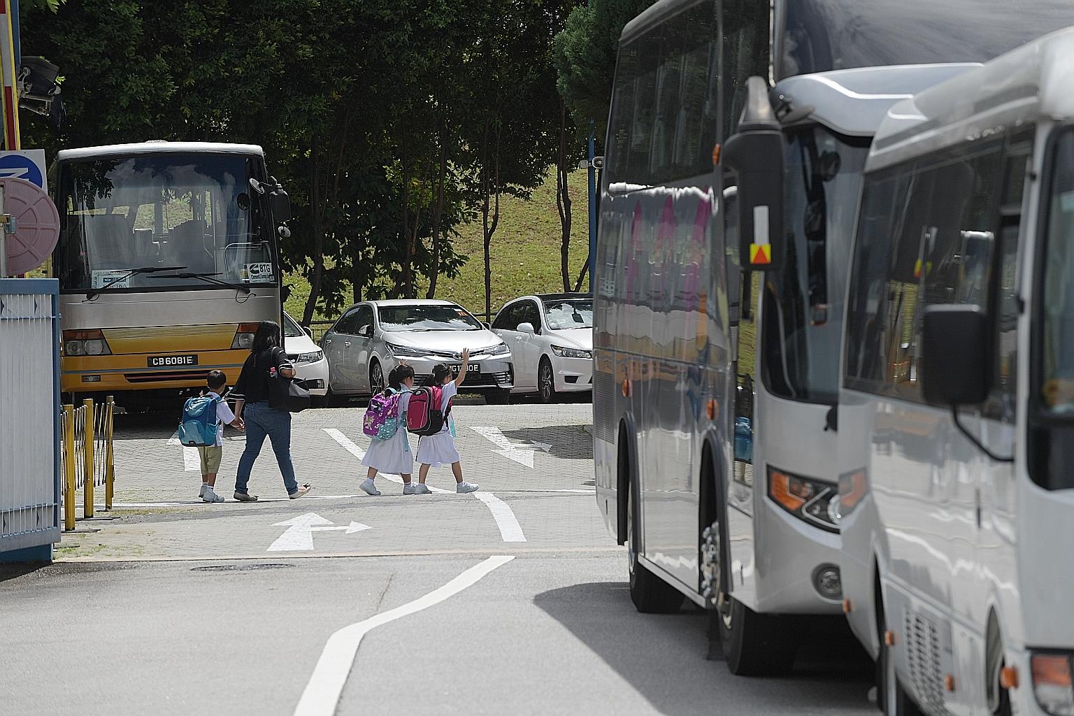 On average, it will cost a family at least $945 a year for a one-way, school-bus arrangement per child and at least $1,134 for the two-way deal. School-bus firms require families to pay for a 12-month service even though school terms last nine months