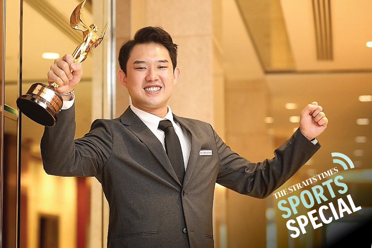 ST Athlete of the Year Muhammad Jaris Goh