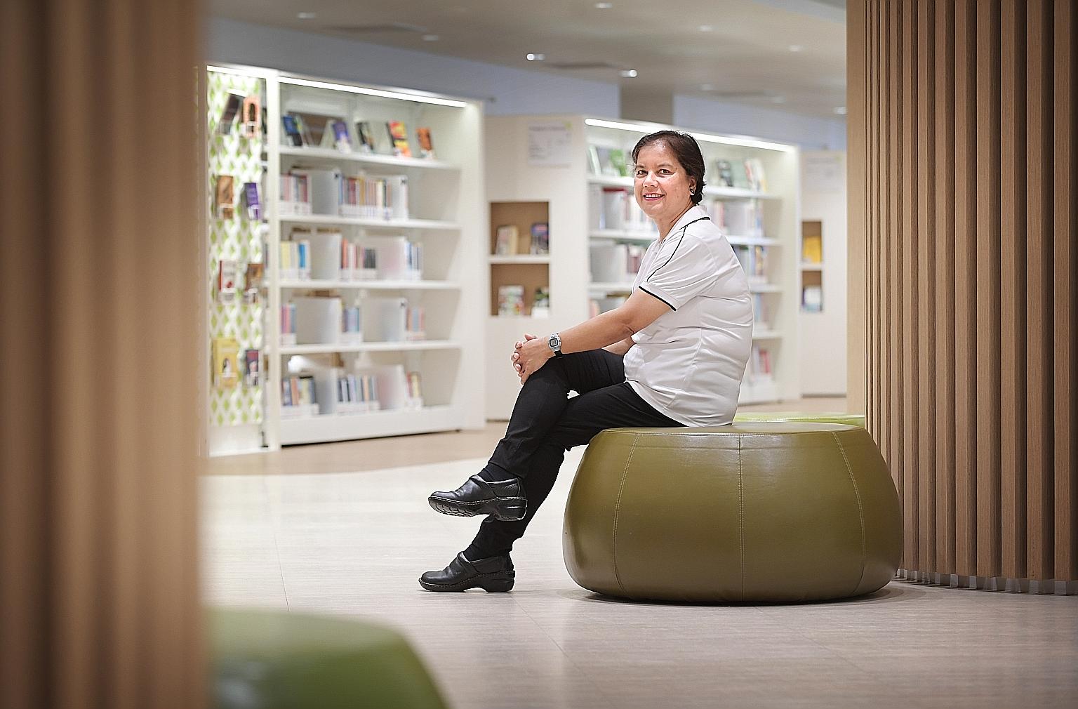 Ms Noorjahan Kamaruddin, a library volunteer, has made use of the NLB's digital resources to learn about e-book publishing to realise her dream of publishing a recipe book.