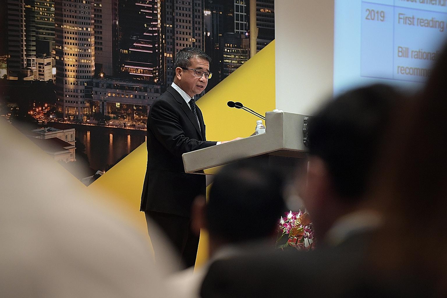 Senior Minister of State for Law and Health Edwin Tong, speaking at the 4th Criminal Law Conference, said the problem of online sexual grooming is more pressing as the Internet is a key part of children's lives today.