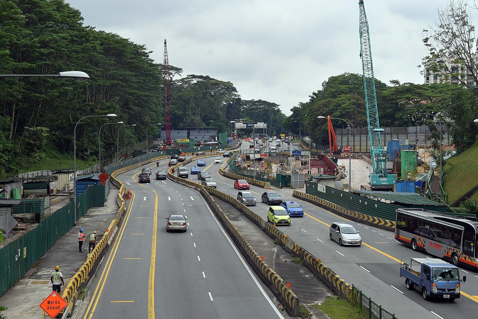 Construction work outside Hume Park 1 condo in Upper Bukit Timah Road in 2017 sparked talk of an MRT station being opened there. When Southwest District Mayor Low Yen Ling (Chua Chu Kang GRC) asked if the station could be ready before 2025, Senior Mi