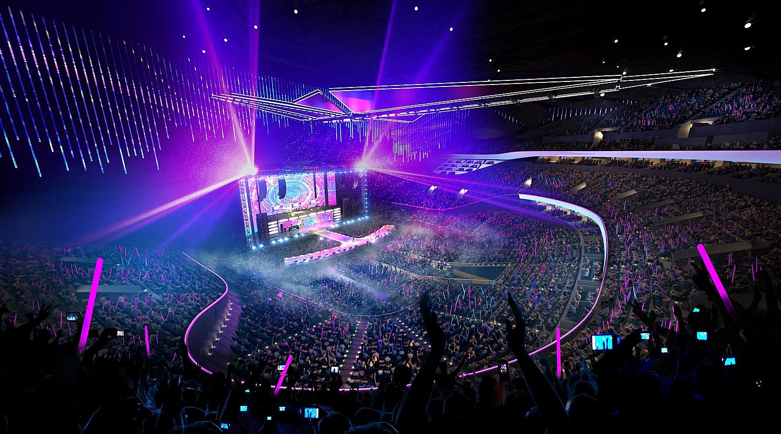 Marina Bay Sands' new 15,000-seat arena will be built and optimised for concerts, with the aim of drawing A-list artists. Its planned state-of-the-art production capability will appeal to performers "who might not have previously included South-east