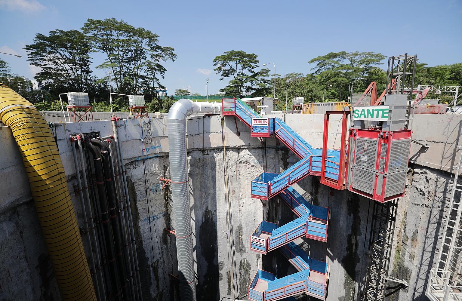 Work on the Deep Tunnel Sewerage System Phase 2 officially began yesterday at a PUB site in Jalan Bahar. Once completed, the labyrinth of pipes will comprise 40km of deep tunnels and 60km of link sewers.
