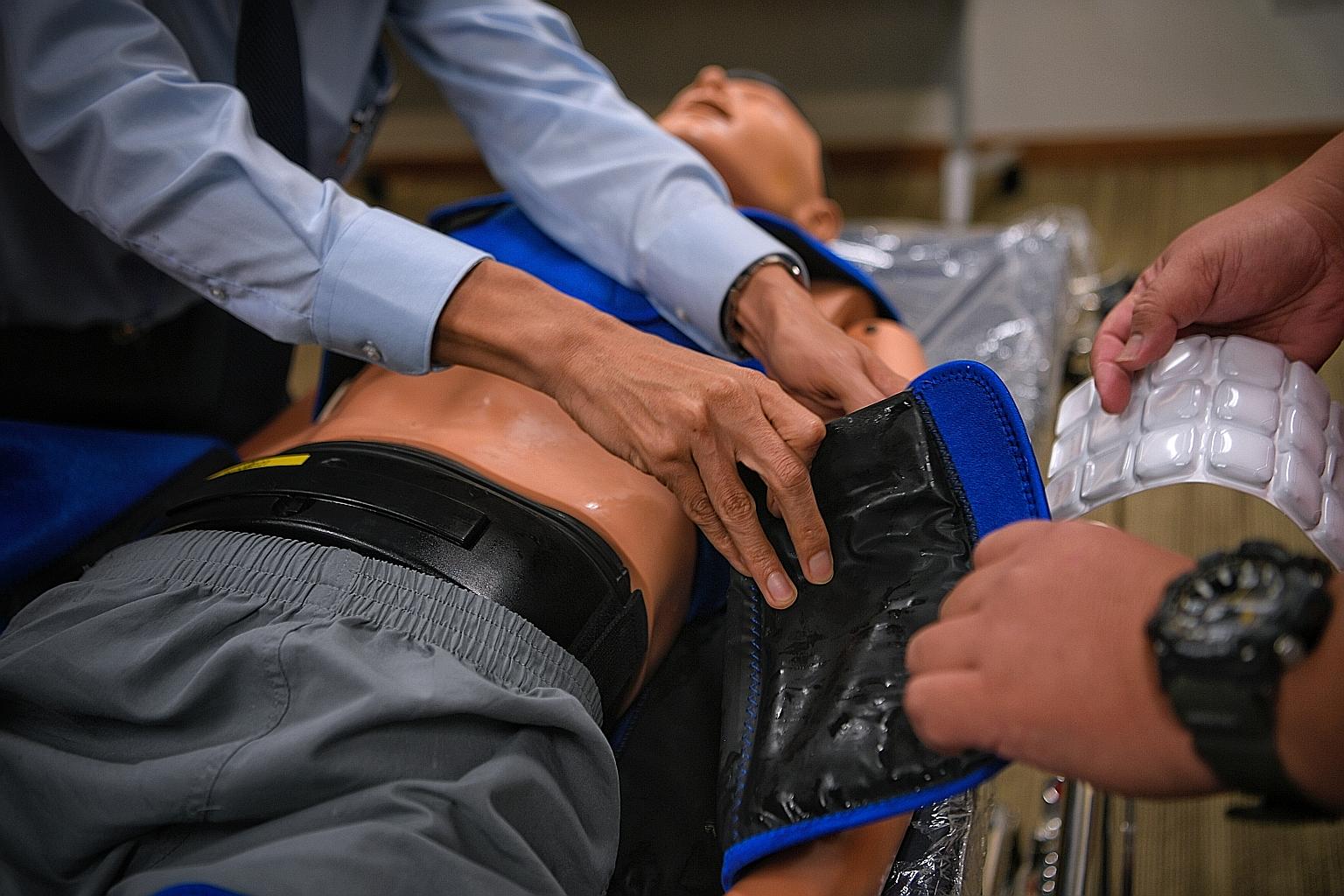 A study by researchers from Singapore General Hospital, National University of Singapore and National Heart Centre Singapore found that the CarbonCool suit can cool a patient's body to 34 deg C in an average of 73 minutes, almost half the time of oth