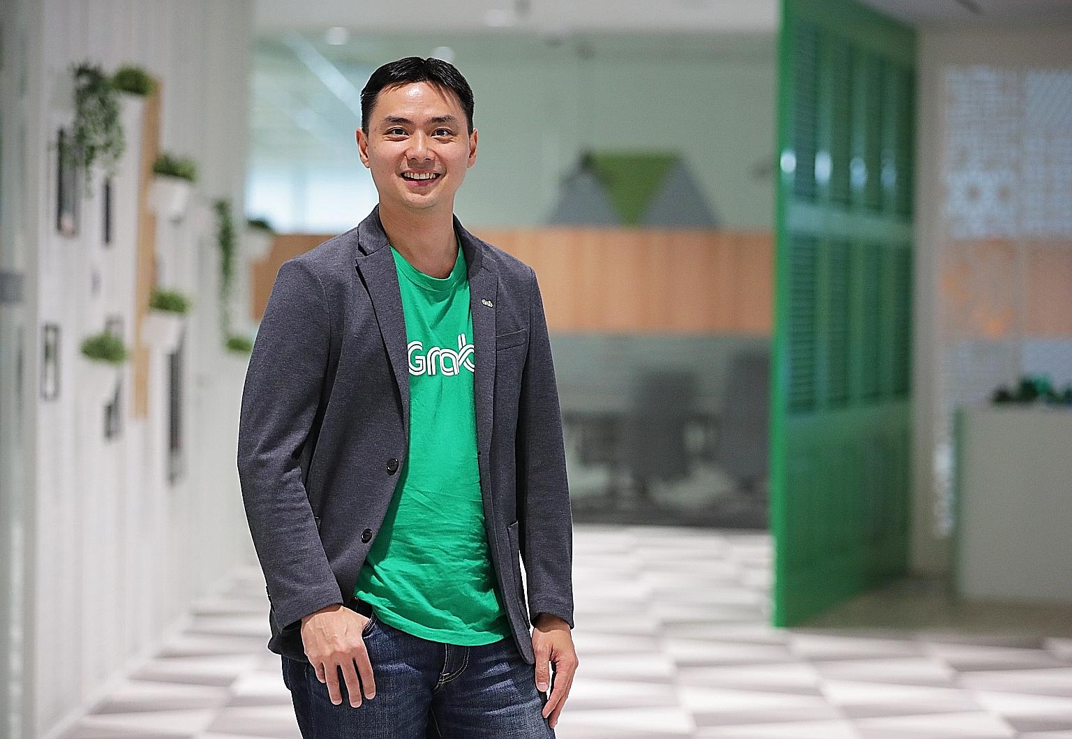 "Competitors make us and drive our innovation," says Grab's new Singapore head Yee Wee Tang.