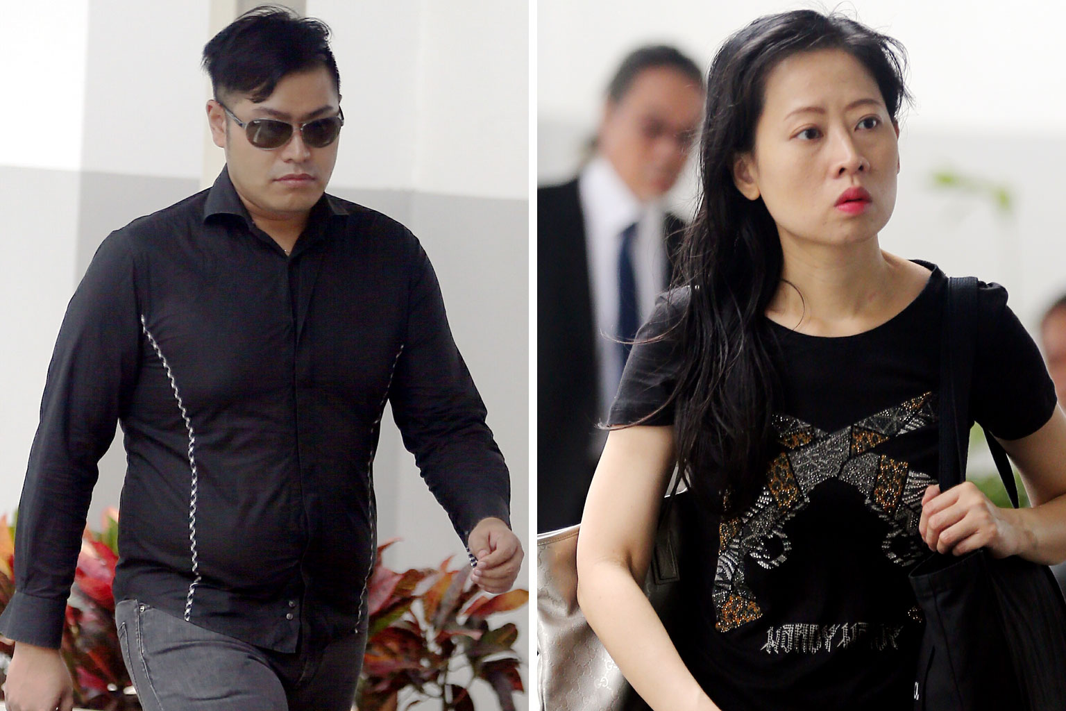Kings International Business School managers Tang Yudong (left) and Pek Siew Gek did not comply with the then Council for Private Education's instructions in 2015 to refund 34 students and find them new schools.