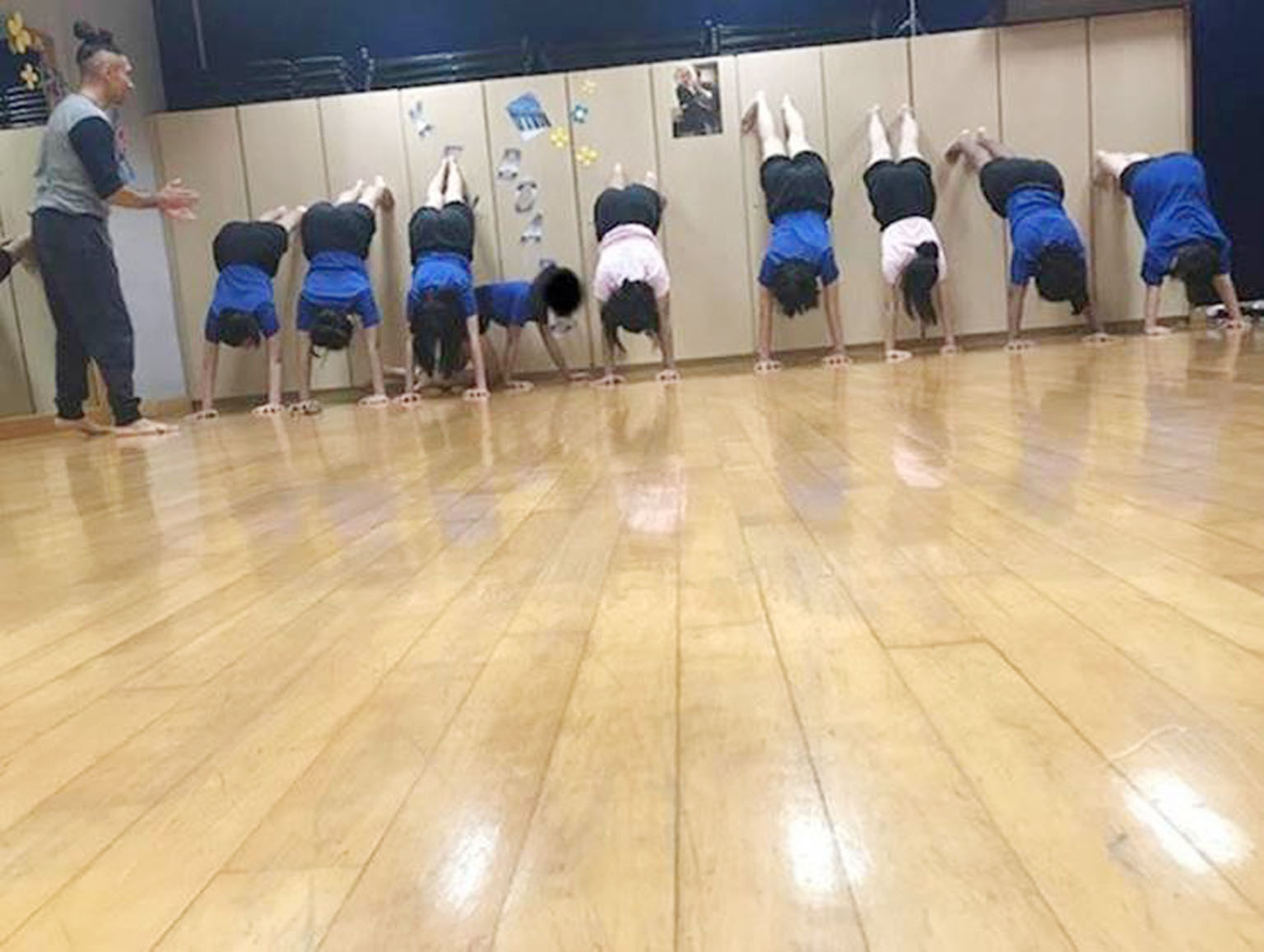 Professional dancer and movement expert Daniel Sonic Rojas coaching Singapore Girls' Home residents during a mindfulness programme organised by the EtonHouse Community Fund. EtonHouse plans to expand the programme to other youth and children's homes.